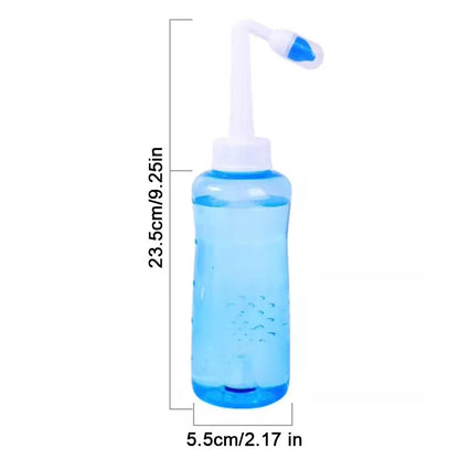 Nasal Wash Cleaner for Adults and Children – 300ml Sinus Rinse Neti Pot for Allergy Relief