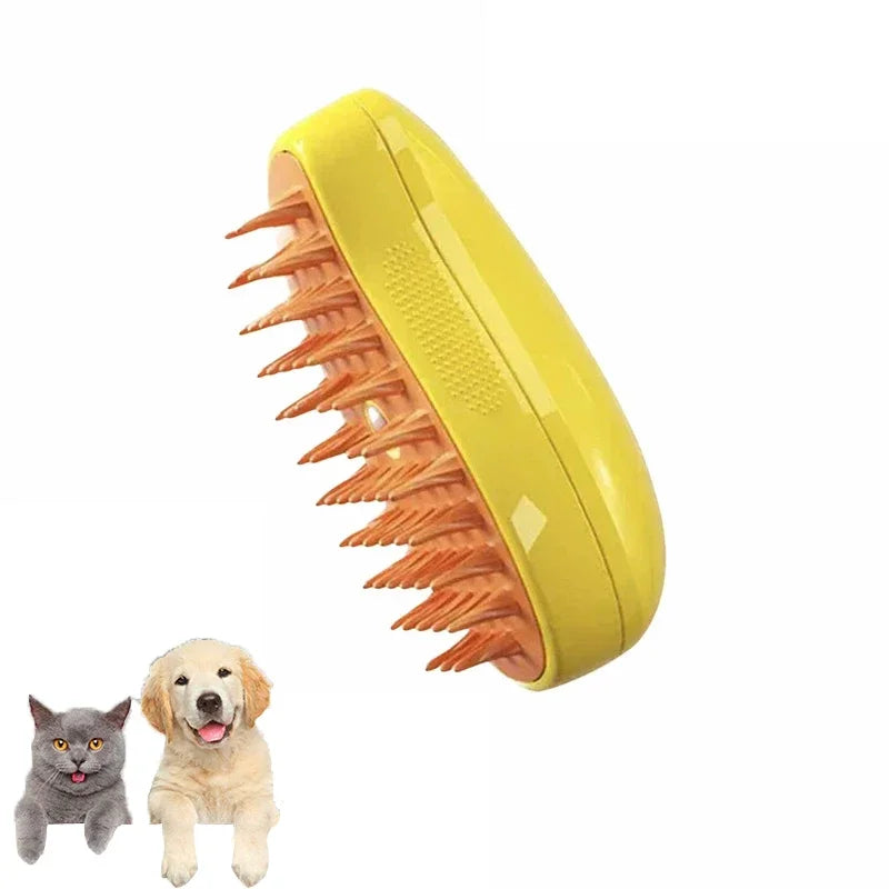 Cat Steam Brush – Electric Spray Water Comb for Kittens and Cats