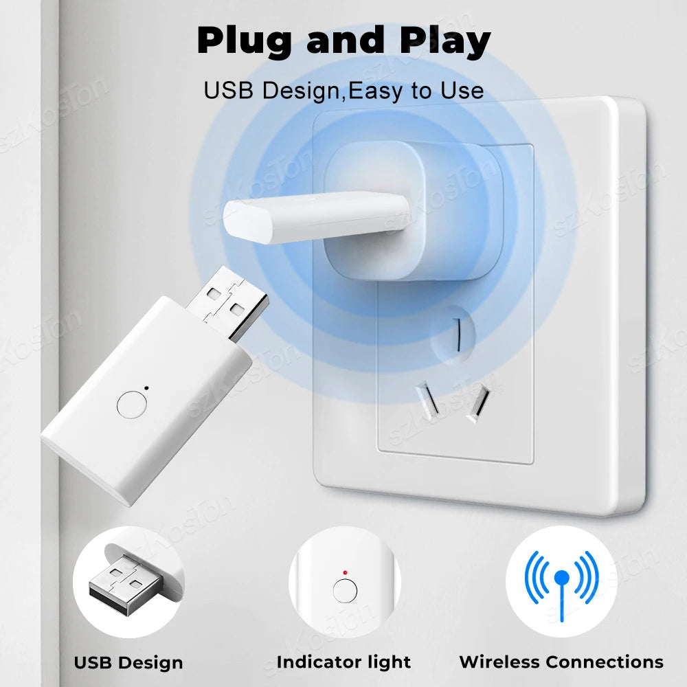 Tuya Zigbee Signal Repeater – USB Extender & Signal Amplifier for Smart Home Devices