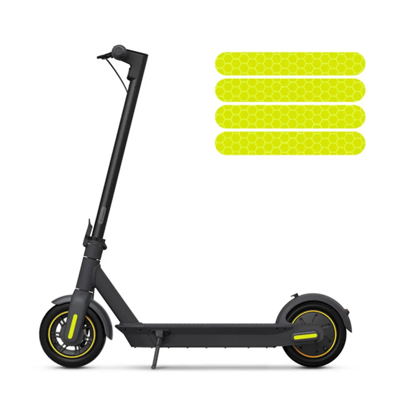 Electric Scooter Reflective Stickers – Night Safety Stickers for Enhanced Visibility