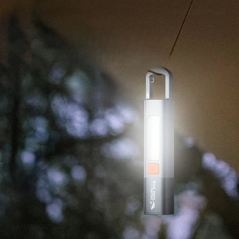 Xiaomi Portable Outdoor Flashlight – High Brightness, Variable Focus, and Side Floodlight