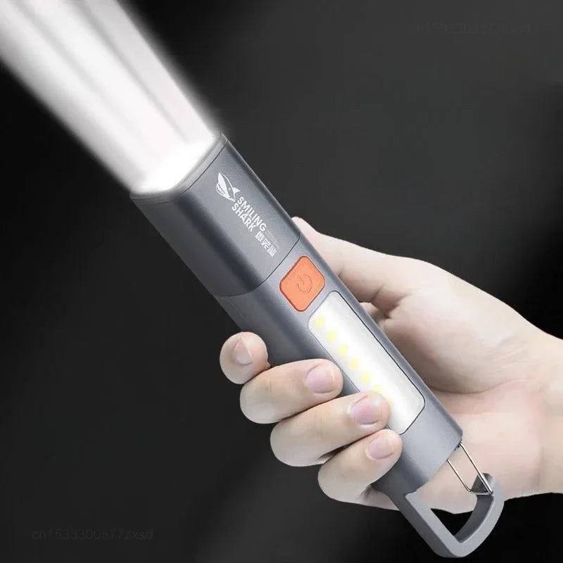 Xiaomi Portable Outdoor Flashlight – High Brightness, Variable Focus, and Side Floodlight