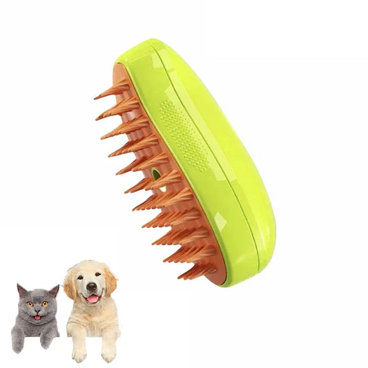 Cat Steam Brush – Electric Spray Water Comb for Kittens and Cats