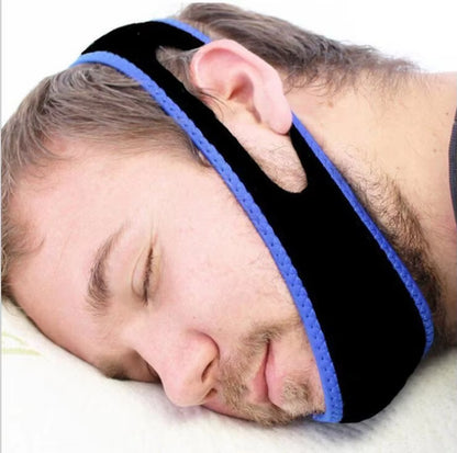 Neoprene Anti-Snore Chin Strap Belt – Adjustable Sleep Support for Apnea Relief