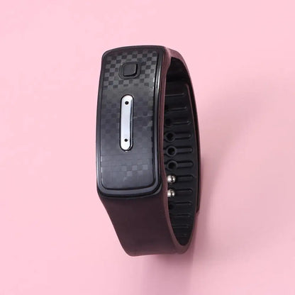 Ultrasonic Body Shape Wristband – Smart Magnetic Lymphatic Detox Bracelet with Heart Rate Monitor & Pedometer