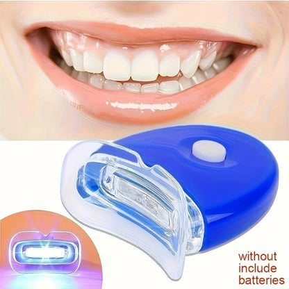 LED Blue Light Teeth Whitening Kit – Cold Light for Home Use, Wireless & Easy Application