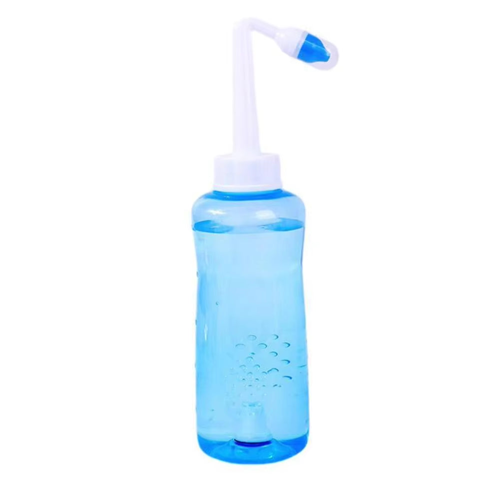 Nasal Wash Cleaner for Adults and Children – 300ml Sinus Rinse Neti Pot for Allergy Relief