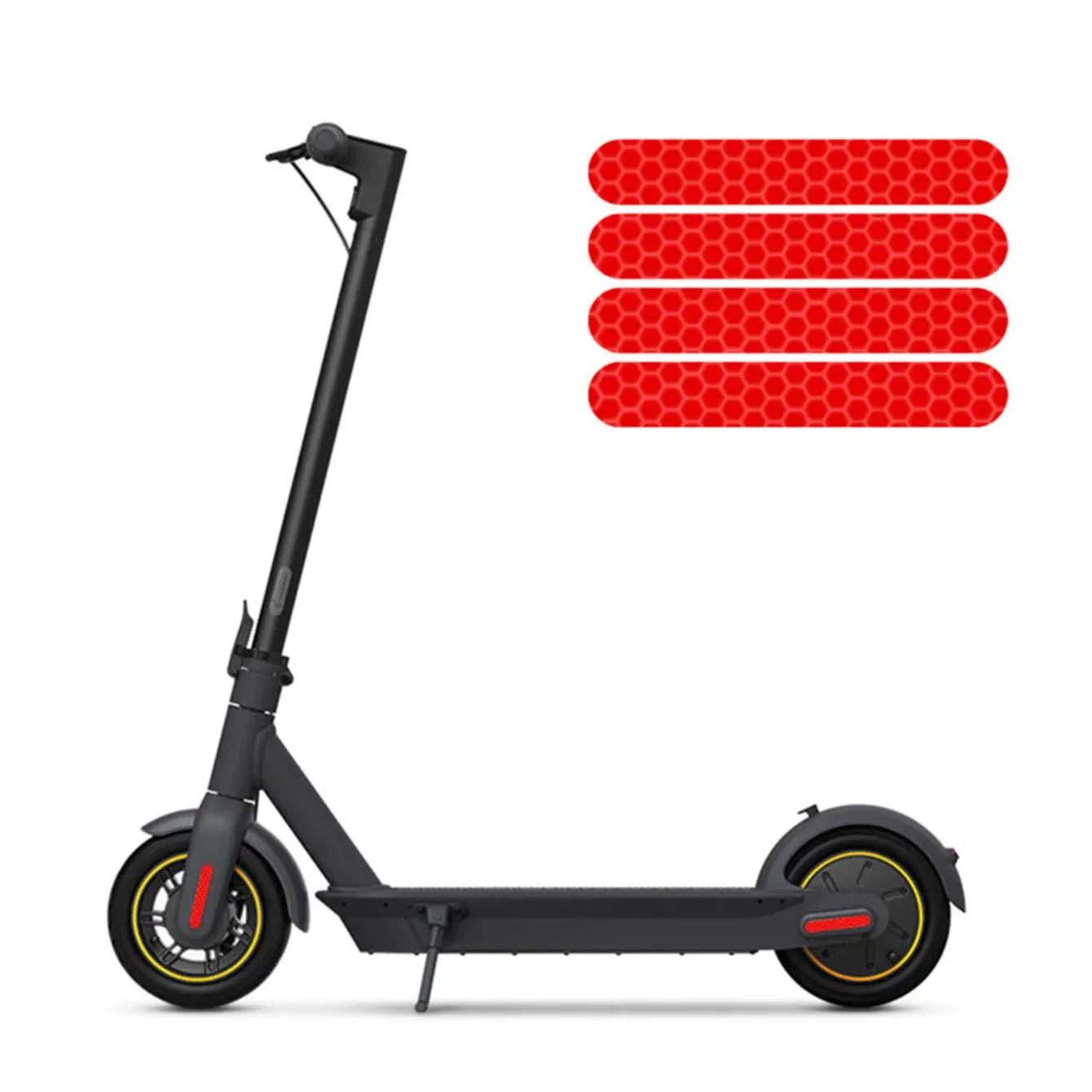 Electric Scooter Reflective Stickers – Night Safety Stickers for Enhanced Visibility